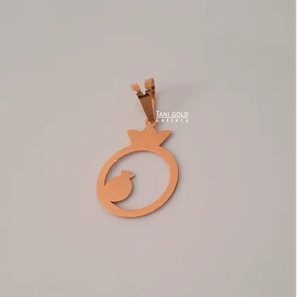 آویز طرح انار و انارتوپر لیزری-کد 268