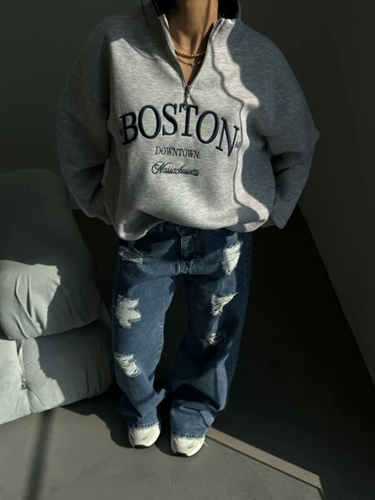دورس نیم زیپ BOSTON