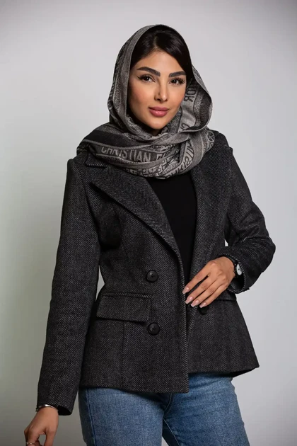 پالتو کت چهار دکمه جناقی