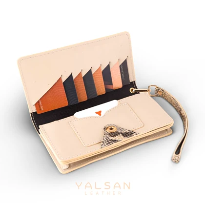 ست هدیه زنانه چرم یلسان مدل رادیس کد 165-PRM-RTL