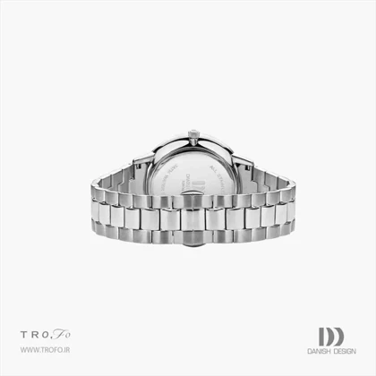 ساعت مچی عقربه ای مردانه دنیش دیزاین (Danish design) مدل IQ90Q1267 Akilia Day/Date Silver Cobalt Link
