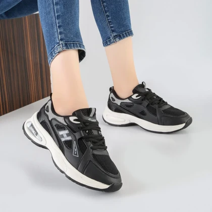 کفش و کتانی زنانه مدل فشیون FASHION رنگ مشکی