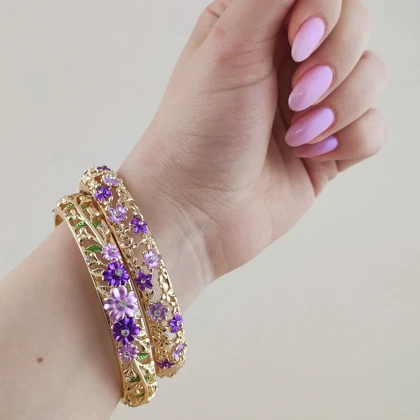 تکدست خلیجی میناکاری