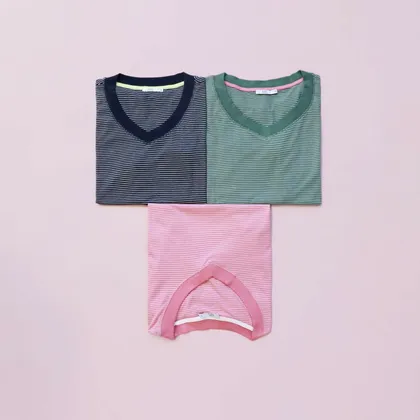 تیشرت خط‌دار 98