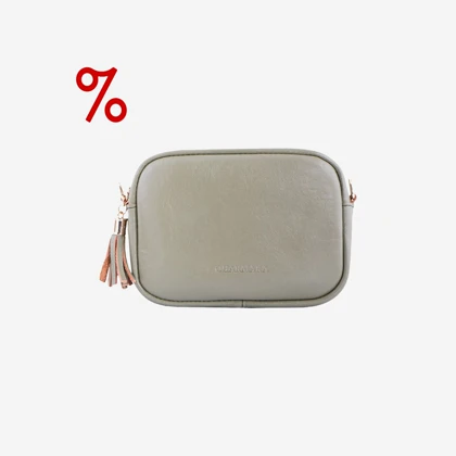 کیف دوشی چرم زنانه سبز