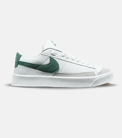 کفش نایک مردانه و زنانه سفید سبز Nike Blazer Low 77