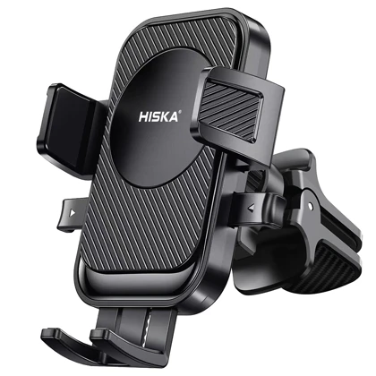 پایه نگهدارنده گوشی هیسکا hiska مدل HK-2106 مخصوص دریچه کولر خودرو