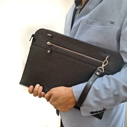 فولدر چرم طبیعی