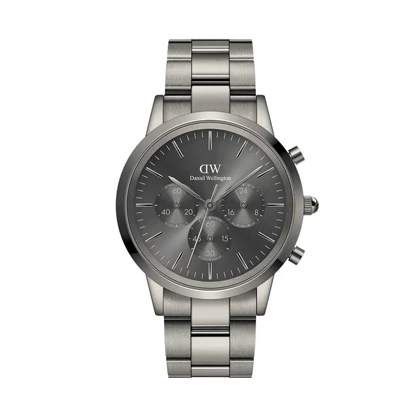 ساعت دنیل ولینگتون مردانه کرنوگراف نوک مدادی DW-5424-G