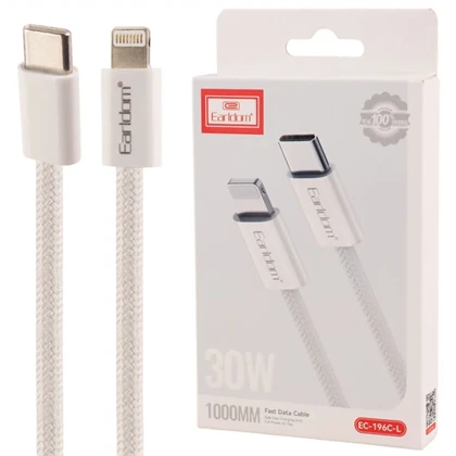 کابل تایپ سی به لایتنینگ ارلدام Earldom مدل EC-196C-L طول 1 متر