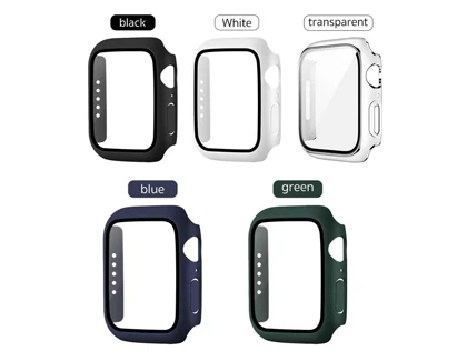 قاب محافظ اپل واچ سری 7 و 8 سایز 45 میلیمتری کوتتسی Coteetci glass hard shell iWatch 7/8 25003-45
