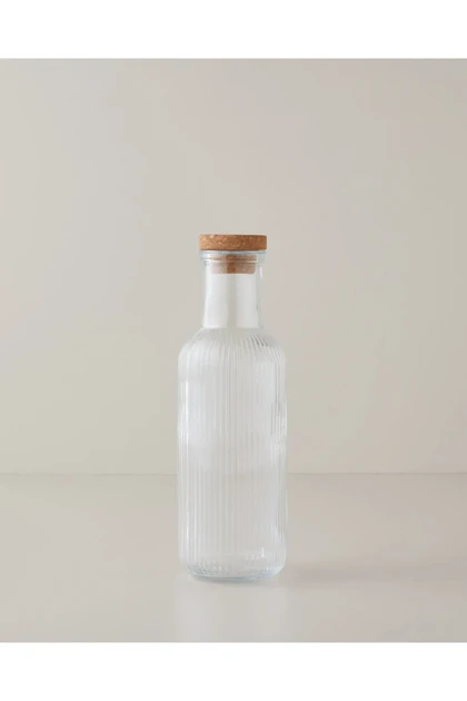 بطری شیشه‌ای English Home مدل Merion 1000 ml - شفاف