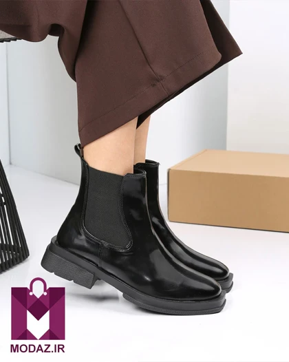 نیم بوت زنانه زمستانه ورنی BOOT LEVOME