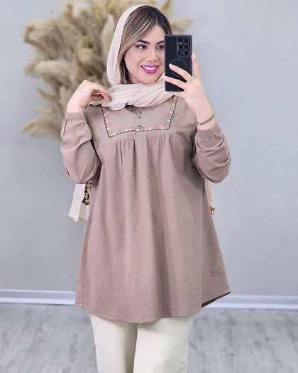 تونیک گلدوزی