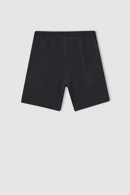 شورت بافته شده ورزشی DeFactoFit Slim Fit C2832AX24SM