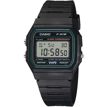 ساعت کاسیو اورجینال مردانه F-91W-3D