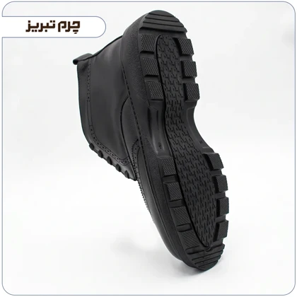 نیم بوت چرم مردانه تبریز مدل تیما