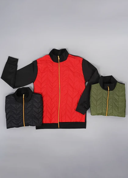 کاپشن مردانه قرمز مدل Homan ویژه