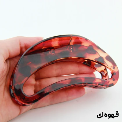 کلیپس دخترانه مدل منحنی خال‌خالی جدید
