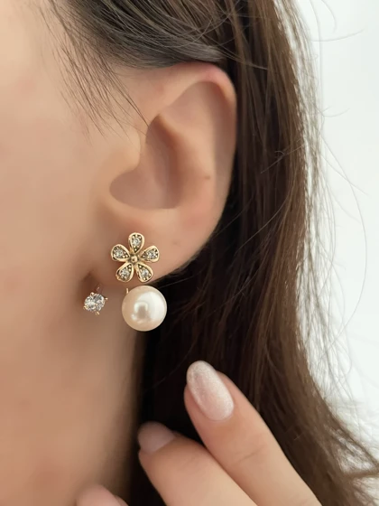 گوشواره های مرواریدی ژوپبنگ