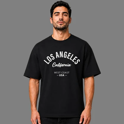تیشرت طرح لس انجلس los angeles