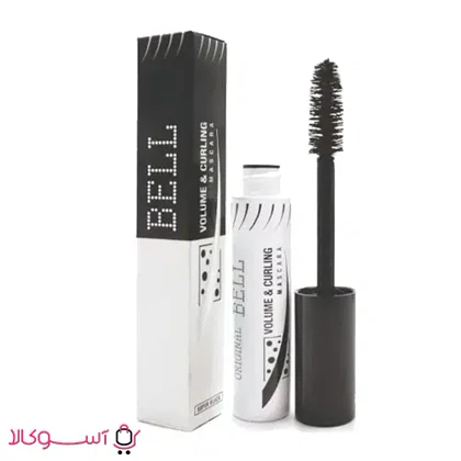 ریمل حجم دهنده و فر کننده بل مدل super black حجم 15 میل