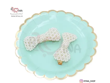 گیره مرواریدی مدل پاپیون a1
