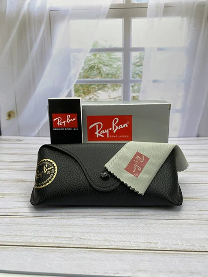 عینک آفتابی Ray-Ban مدل RB 3016 کلاب مستر فریم ترکیب کائوچو و فلز، عدسی کریستال UV400