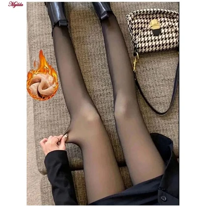 جوراب شلواری زنانه نانو مدل سه بعدی توکرکی زمستانی کد 5415