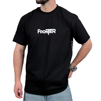 تیشرت مردانه مشکی طرح مجسمه