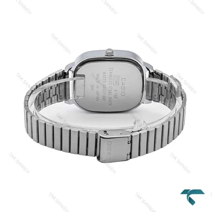 ساعت مچی مردانه کاسیو چهارگوش سیلور صفحه سبز Casio-6705-G