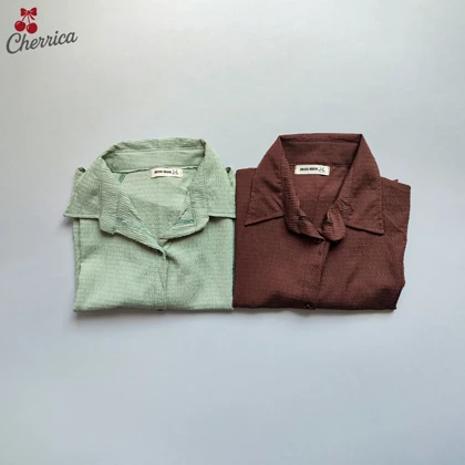 شومیز باکسی جلو گره