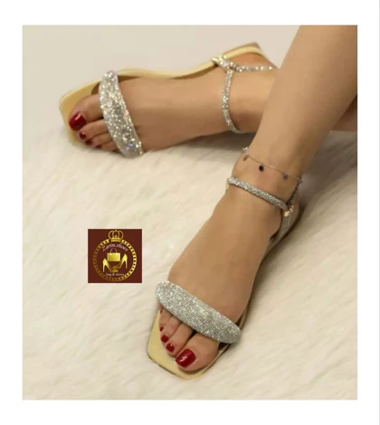 صندل نگینی زنانه تابستانه