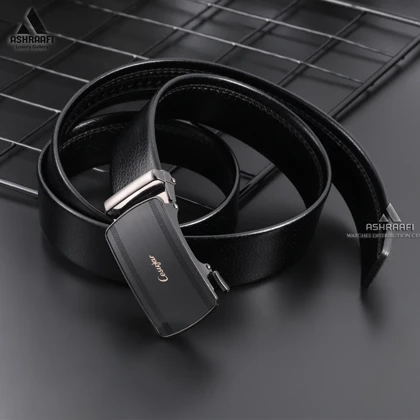 کمربند چرمی ریلی Leather Ratchet Belt BL90
