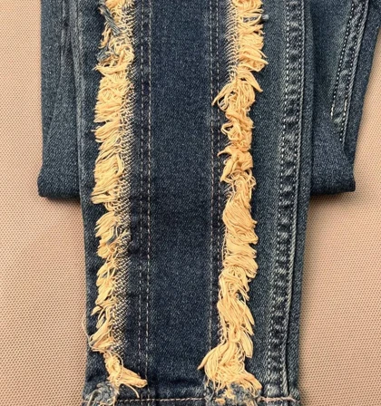 شلوار جین زنانه Distressed Denim Jeans