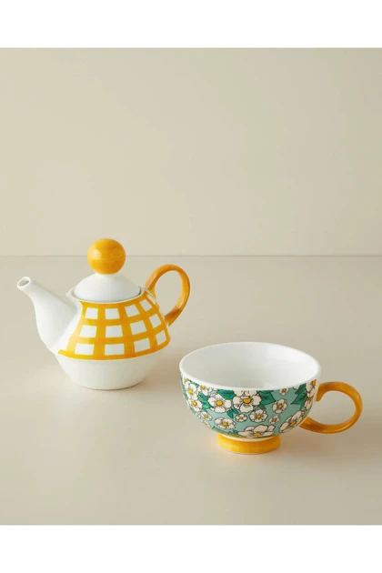 ست قوری English Home مدل Country Whisper New Bone China
