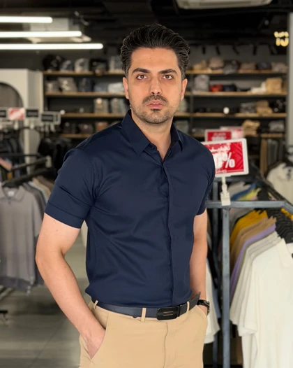 پیراهن شبرو استین کوتاه
