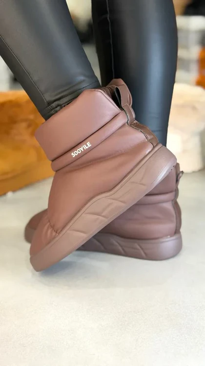 7003 - نیم بوت پفکی دوختی 7003