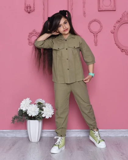 شومیز شلوار دو جیب