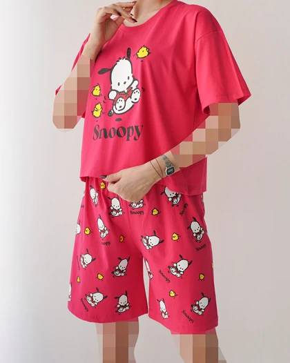 کراپ شورتک Snoopy2 | هیبا