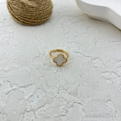 انگشتر زنانه طرح ونکلیف با قابلیت تنظیم سایز