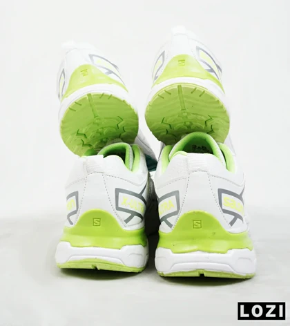 کفش کتانی سفید سبز سالومون Salomon X ULTRA