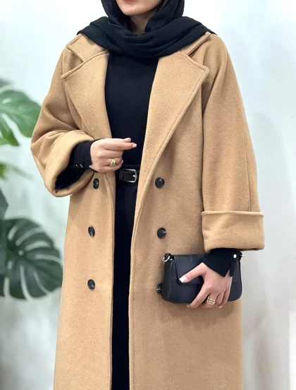 پالتو فوتر بلند آستردار آیسو دلبر