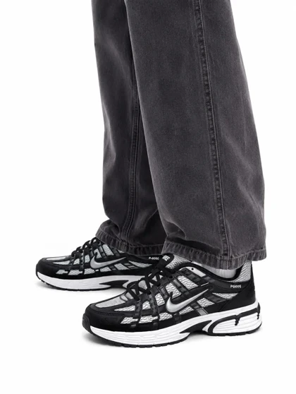 کتانی مردانه مدل رانینگ نایک P6000 مشکی طوسی NIKE