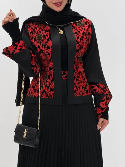 3856-کت دامن مهرو