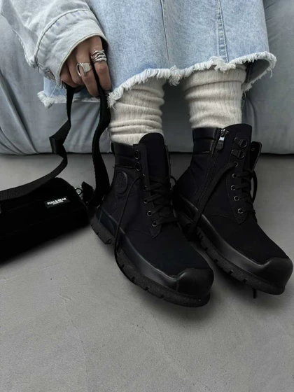 نیم بوت بغل زیپ FASHION