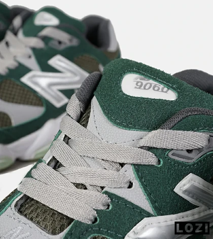 کفش کتانی مردانه و زنانه سبز طوسی NEW BALANCE 9060 مدل 7231