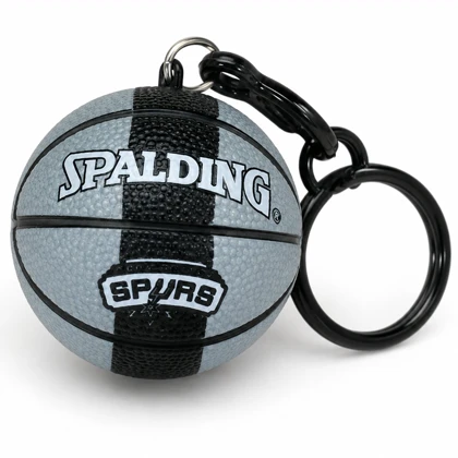 جاکلیدی توپ بسکتبال اسپالدینگ Spalding طرح NBA رنگی