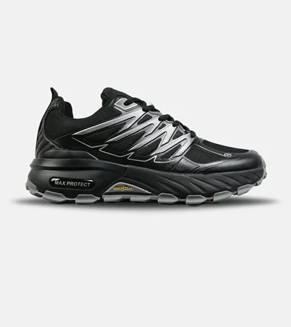 کفش کتانی طبی ورزشی مشکی SKECHERS max protect مدل 8517