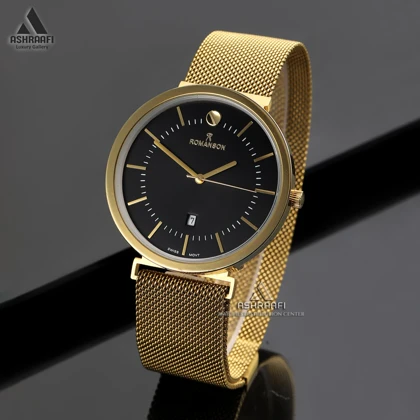 ساعت رومانسون بند حصیری Romanson 17110